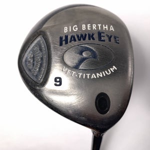 Callaway Hawkeye VFT Pro Series 9 Fairway Wood 24* Big Bertha Gems 50 Ladies RH