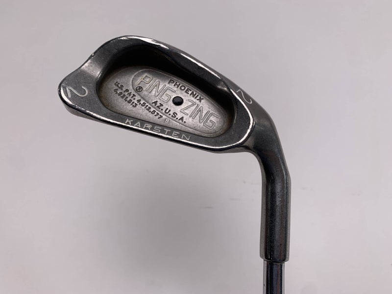 Ping Zing Single 2 Iron Black Dot Karsten KT-M Regular Steel Mens RH