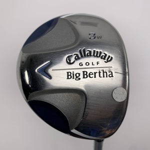 Callaway 2008 Big Bertha 3 Fairway Wood 15* Aldila Ladies Graphite Womens RH