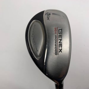 Nickent Genex 3DX 5 Fairway Wood 26* SpeedRated 75 75g Regular Graphite Mens RH