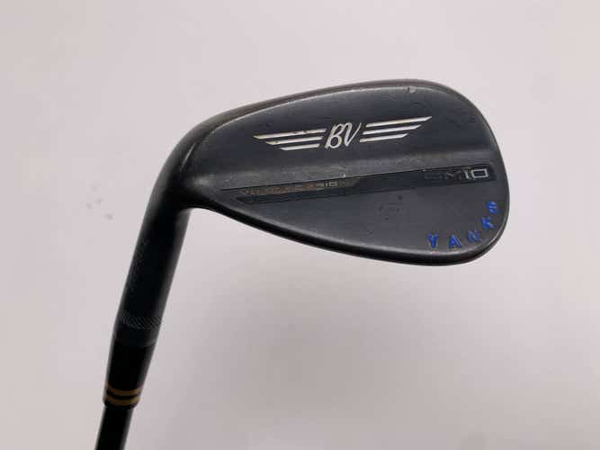 Titleist Vokey SM10 Jet Black Gap Wedge GW 50* 8 F-Grind DG S400 Black Mens LH
