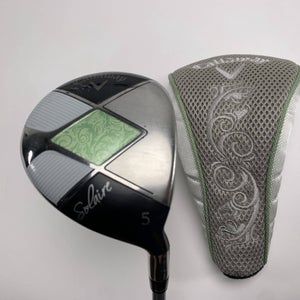 Callaway Solaire 2014 5 Fairway Wood 18* 55g Ladies Graphite Womens RH HC