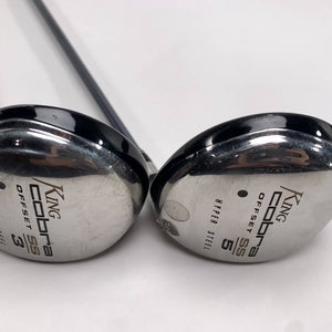 Cobra SS Hyper Steel 3 & 5 Fairway Wood Set 15* 18* Graphite Design Ladies RH