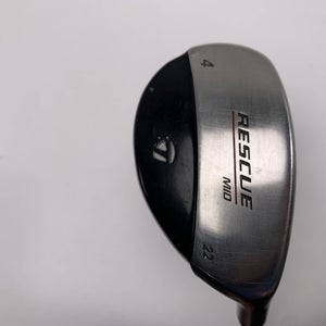 TaylorMade Rescue Mid 4 Hybrid 22* Regular Graphite Mens RH