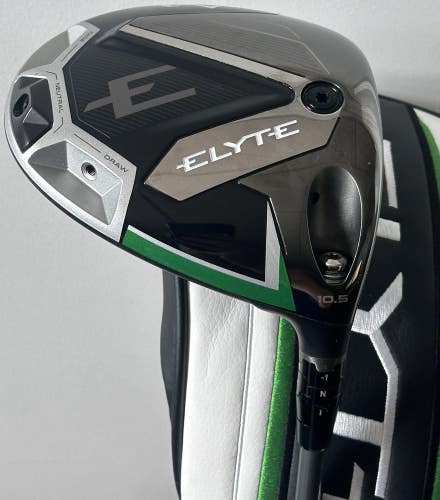 Callaway ELYTE Driver 10.5* Stiff Flex Denali Charcoal 50g w/ Headcover RH