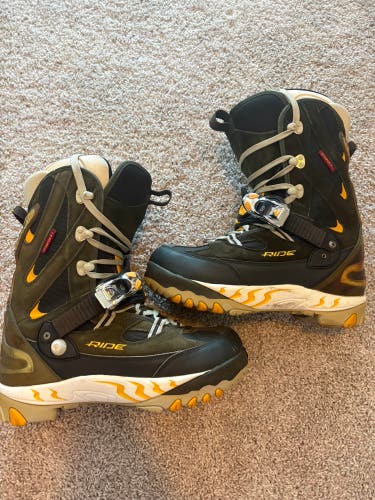 Men's Ride Vapor Snowboard Boots | Size 12 Stiff Flex (Used)