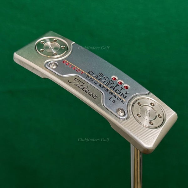 Scotty Cameron 2018 Select Squareback 1.5 34" Slant-Neck Putter Titleist