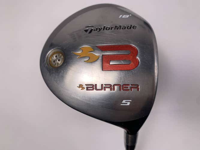 TaylorMade Burner 2008 5 Fairway Wood 18* REAX 49g Stiff Graphite Mens RH