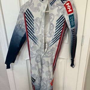 Men's Large Norwegian Helly Hansen Paddes Ski Suit (Used) FIS Legal