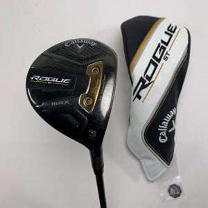 Callaway Rogue ST Max 3HL Fairway Wood 16.5* Cypher Fifty 5.5 50g Regular RH HC