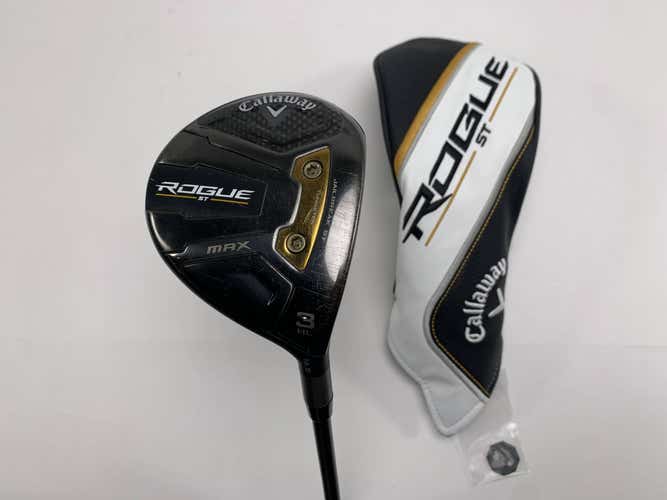 Callaway Rogue ST Max 3HL Fairway Wood 16.5* Cypher Fifty 5.5 50g Regular RH HC
