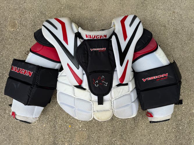 Small Vaughn Vision 9400 Goalie Chest Protector (Used)