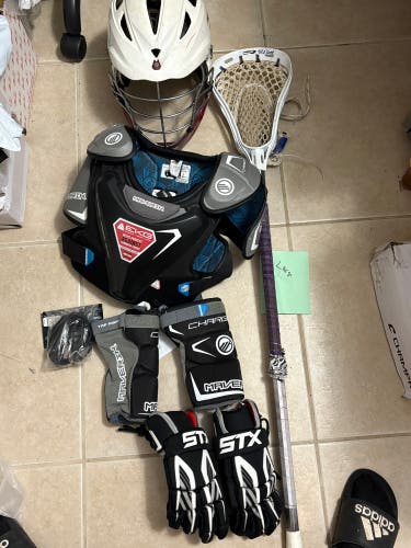 Youth STX Starter Kit (Used) lacrosse equipment