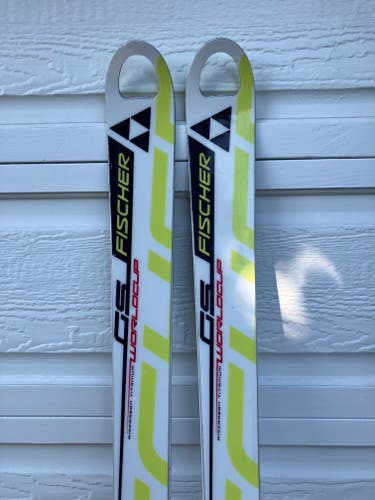 Fischer 190 cm GS Racing Skis With Bindings Max Din 18 (Used)