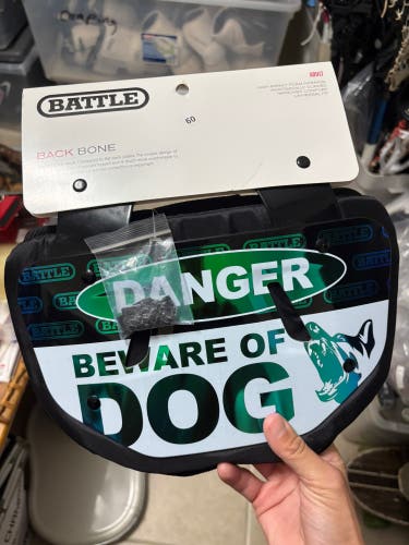 Adult Battle (New) football back plate