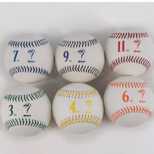 (New) lot of 6 weighted baseball balls