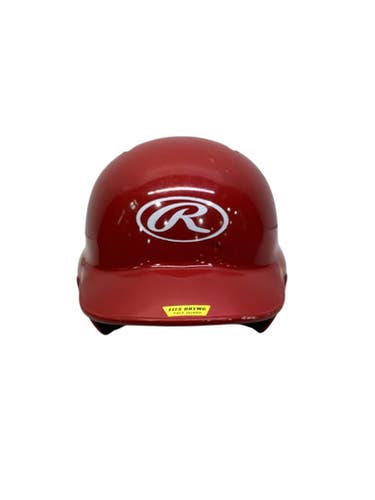 Used Rawlings 6 1/4 - 6 7/8 T-BALL Batting Helmet No Mask Red SM 11347-S000256848