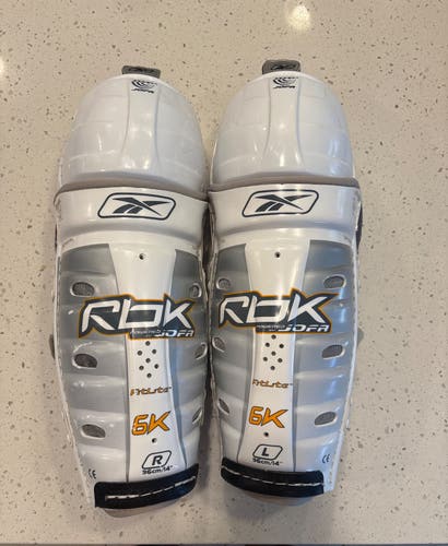 Senior Reebok 6K 14" Shin Pads Pro Stock (Used)