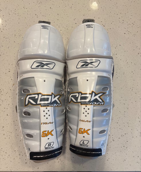 Senior Reebok 6K 14" Shin Pads Pro Stock (Used)