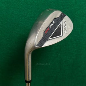 LH Top Flite Wide Sole 60 Lob Wedge Factory Stepped Steel Wedge Flex