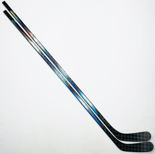 New 2 Pack Custom Blue Bauer PROTO R (Nexus DK Build) Hockey Stick-RH-Oates Pro-95 Flex-Full Tactile
