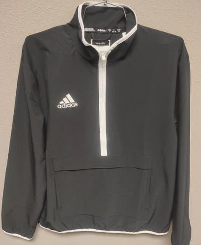 Adidas Black Women's Small Long Sleeve 1/4 Zip (New)