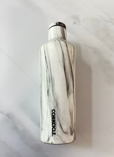 Corkcicle Snowdrift 16 oz Canteen Triple Insulated stainless steel Water bottle