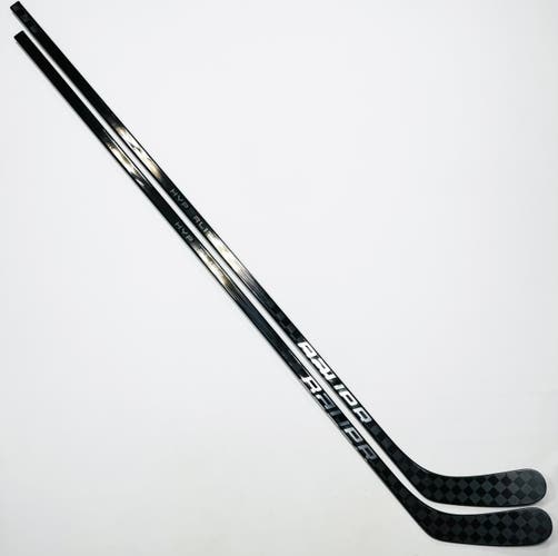 New 2 Pack Custom Black Bauer Vapor Hyperlite 2 (ADV Build) Hockey Stick-LH-P92-87 Flex-Grip