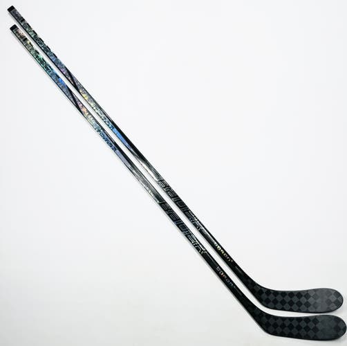 New 2 Pack Custom Silver Bauer TWITCH (Hyperlite 2 Build) Hockey Sticks-LH-82 Flex-P28-Full Tactile