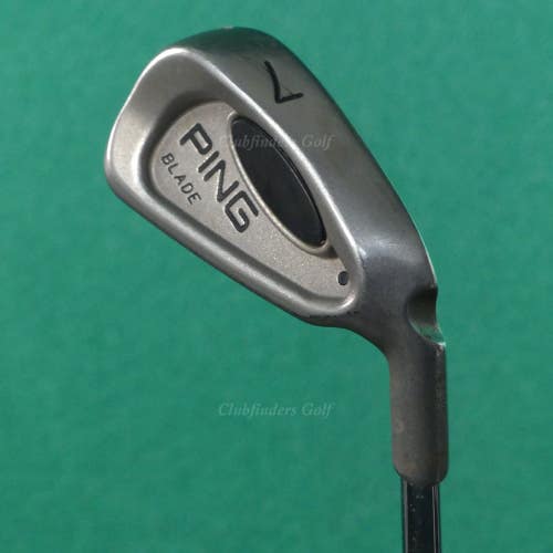 Ping i3 Blade Black Dot Single 7 Iron Factory Cushin JZ Steel Stiff *READ*
