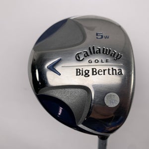 Callaway 2008 Big Bertha 5 Fairway Wood 18* Aldila Ladies 50g Ladies Graphite RH