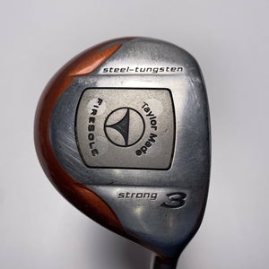 TaylorMade Firesole Strong 3 Fairway Wood 15* Bubble Stiff Graphite Mens RH