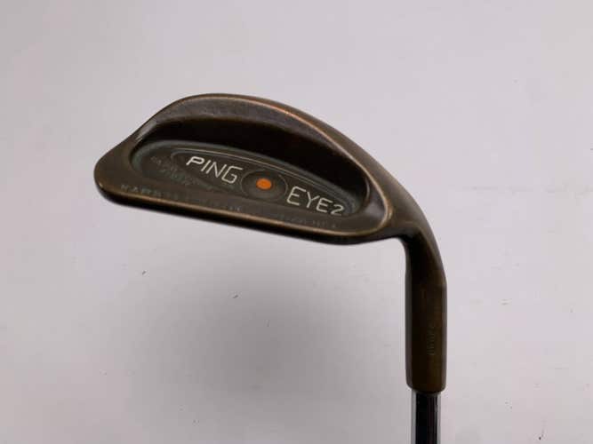 Ping Eye 2 Beryllium Copper Sand Wedge SW Orange Dot 2* Flat Karsten Mens RH