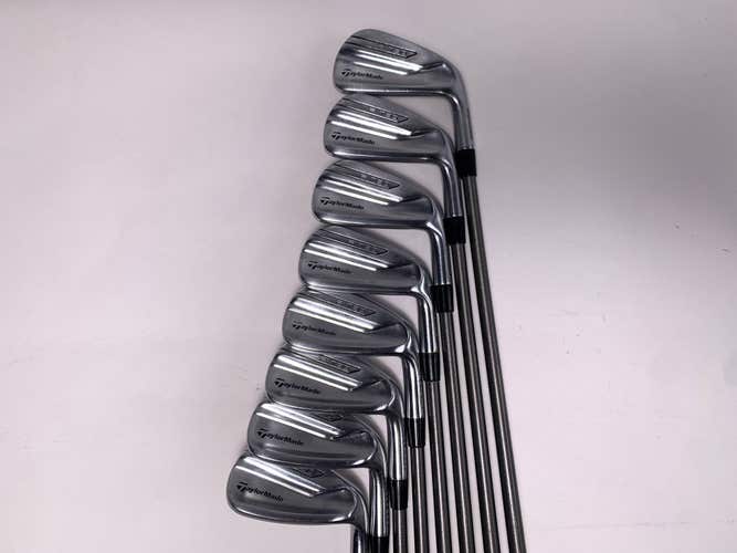 TaylorMade P790 2017 Iron Set 4-PW+AW SteelFiber i110 CW Regular RH +1''