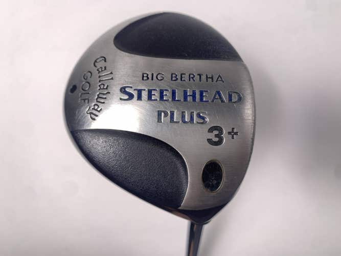 Callaway Steelhead Plus 3+ Fairway Wood 15* DG S300 Stiff Steel Mens RH