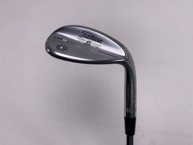 Titleist Vokey SM6 Tour Chrome Lob Wedge LW 58* 8 M-Grind Wedge Mens RH +2"