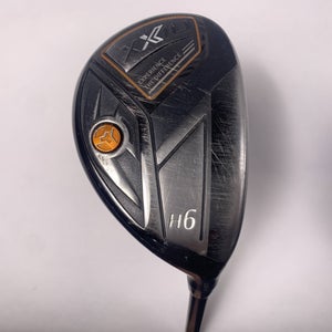 XXIO X Black 6 Hybrid 28* Miyazaki AX-1 51g Regular Graphite Mens RH