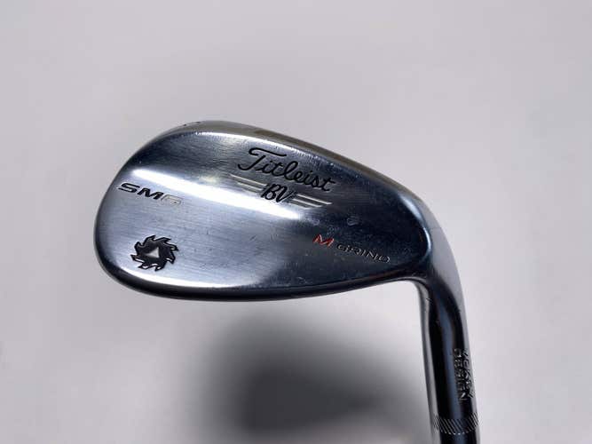 Titleist Vokey SM6 Tour Chrome Sand Wedge SW 54* 8M DG S400 Tour Issue Stiff RH