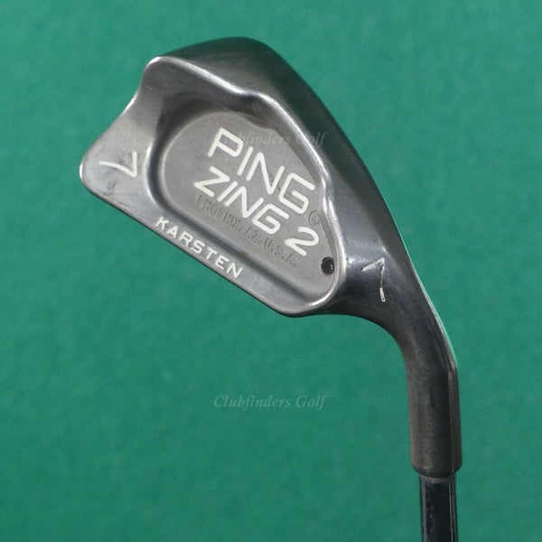 Ping Zing 2 Black Dot Single 7 Iron True Temper Dynamic Gold S300 Steel Stiff