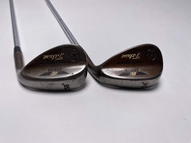 Titleist Vokey Oil Can Wedge Set 54* 10 58* 8 True Temper Dynamic Gold Mens RH