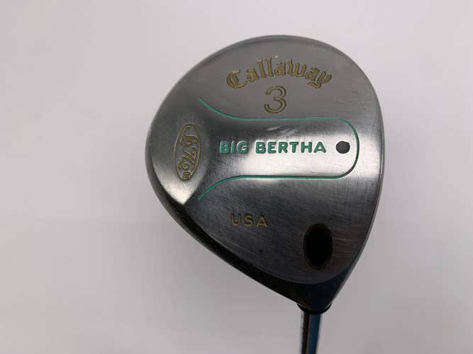 Callaway S2H2 3 Fairway Wood 15* Ladies Gems Ladies Steel Womens RH