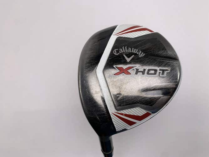 Callaway X Hot 19 7 Fairway Wood 21* Project X PXv Regular Graphite Mens LH