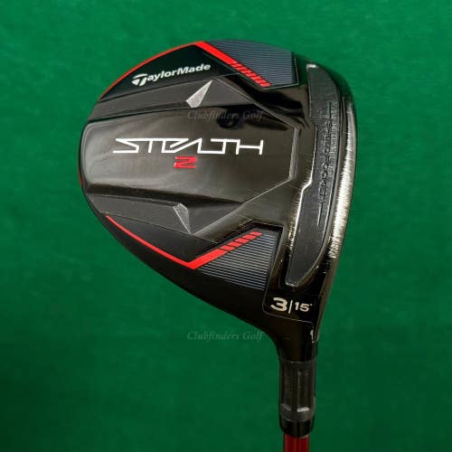 TaylorMade Stealth 2 15 Fairway 3 Wood Ventus Red 5-A Graphite Seniors w/HC