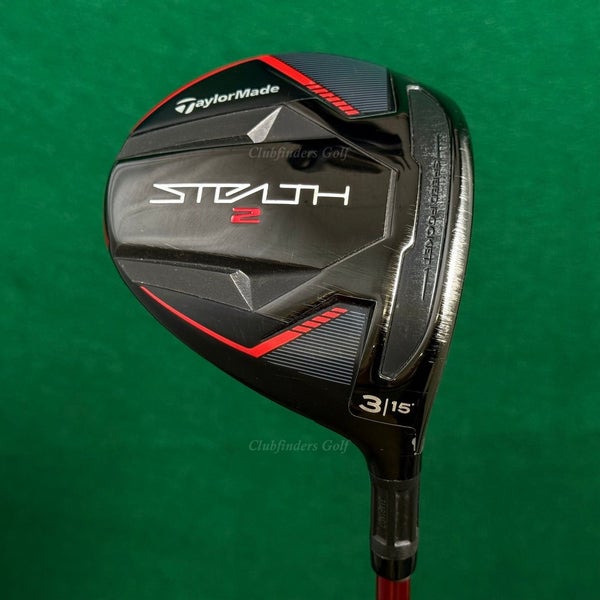 TaylorMade Stealth 2 15 Fairway 3 Wood Ventus Red 5-A Graphite Seniors w/HC