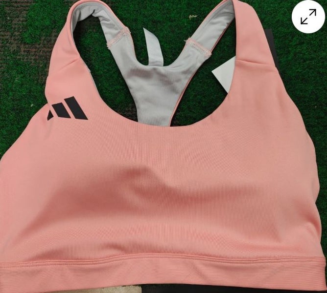 Adidas Coral Pink Women's Small A - B Sports Bra (New)