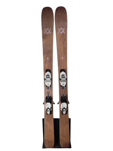 Used 2025 Völkl Secret 102 Skis (163cm) w/ Marker Squire 11 GW Bindings