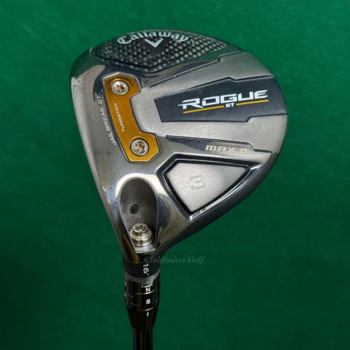 LH Callaway Rogue ST MAX D 16 Fairway 3 Wood Ventus Red FW 5-R Graphite Regular