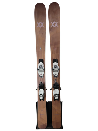 Used 2025 Völkl Secret 102 Skis (156cm) w/ Marker Squire 11 GW Bindings