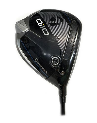 TaylorMade Qi10 9.0* Driver Graphite Ventus TR Blue 5-S Stiff Flex