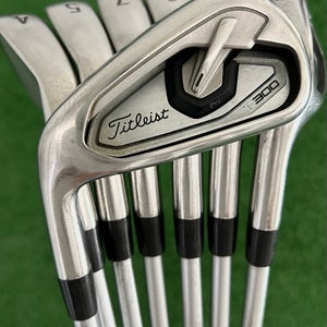 LH Titleist T300 Iron Set 4-P / KBS Tour C-Taper Lite 110 Stiff